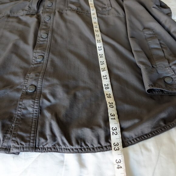 ALASKAN HARDGEAR Shirt Men's XL Tall Gray Standard Fit Button Pocket Long Sleeve - Picture 14 of 14